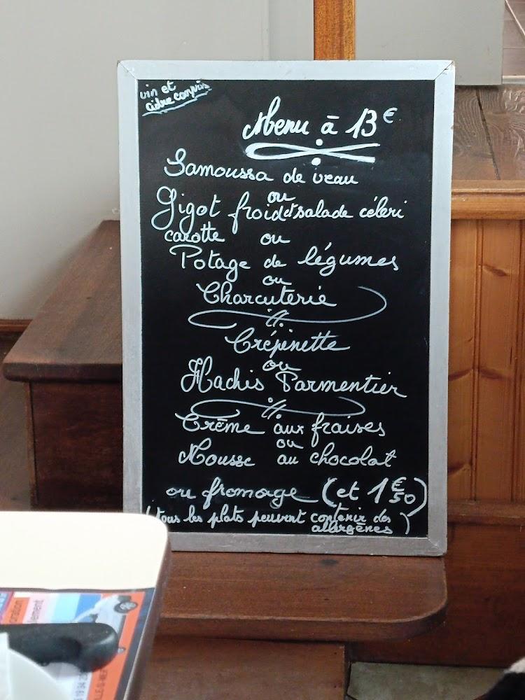 à la Bonne Auberge - Menu Image 2